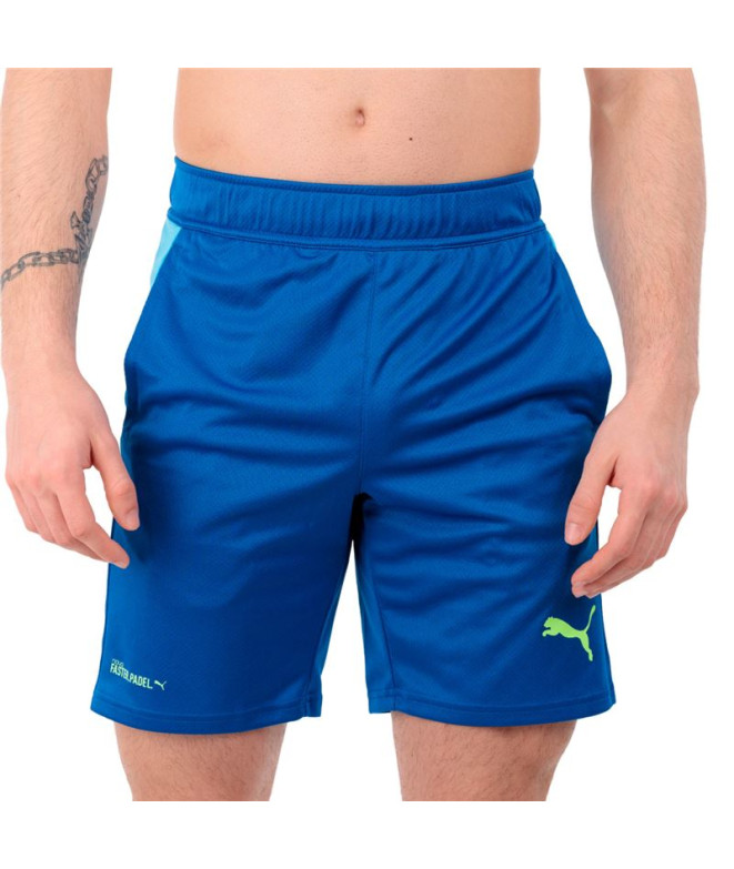 Pantalon by Pádel Puma Individual Padel Blue Homme