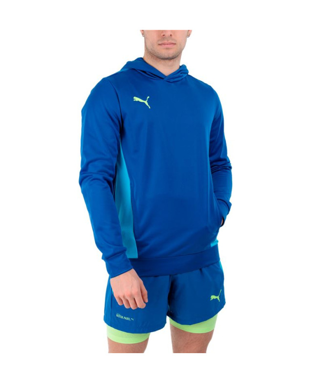 Moletom por Pádel Puma Individual Padel Azul Homem