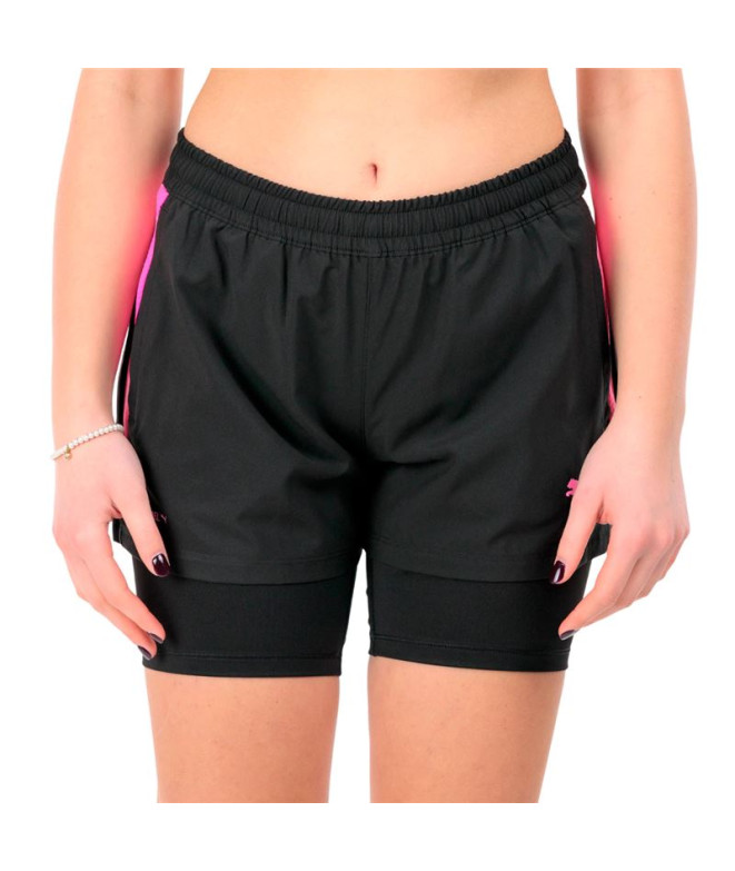 Calça by Pádel Puma Individual Padel 2in Black Mulher