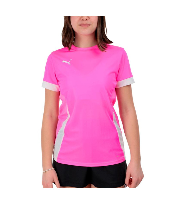 Camiseta Pádel por Puma Individual Padel Poison Rosa Mulher