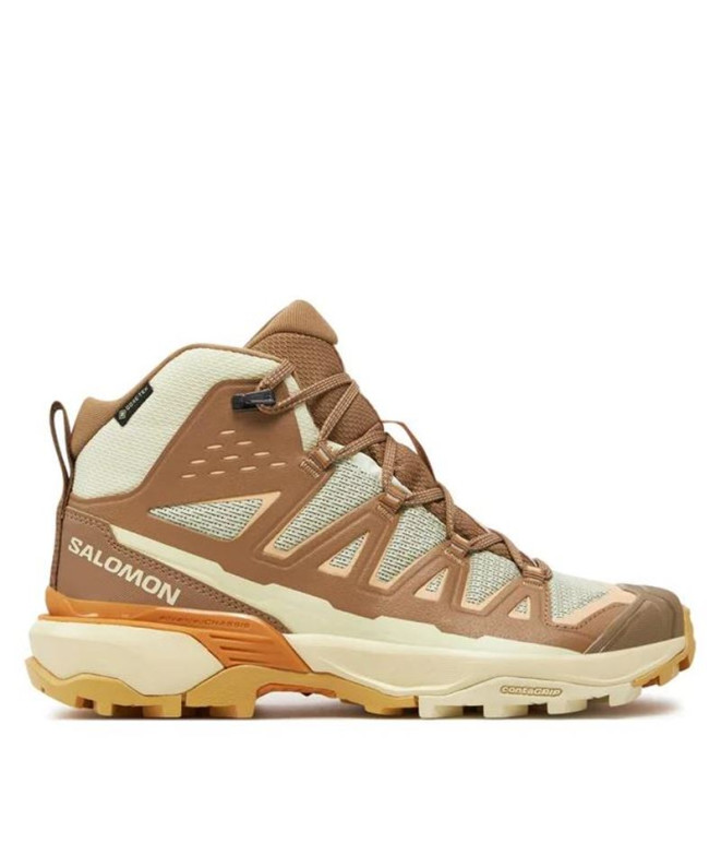 Zapatillas de Montaña Salomon X Ultra 360 Edge Mid GORE-TEX® Marrón Mujer