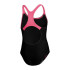 Fato de banho de Natação Speedo Medley Logo Medalist Menina Preto/Rosa