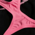 Fato de banho de Natação Speedo Medley Logo Medalist Menina Preto/Rosa