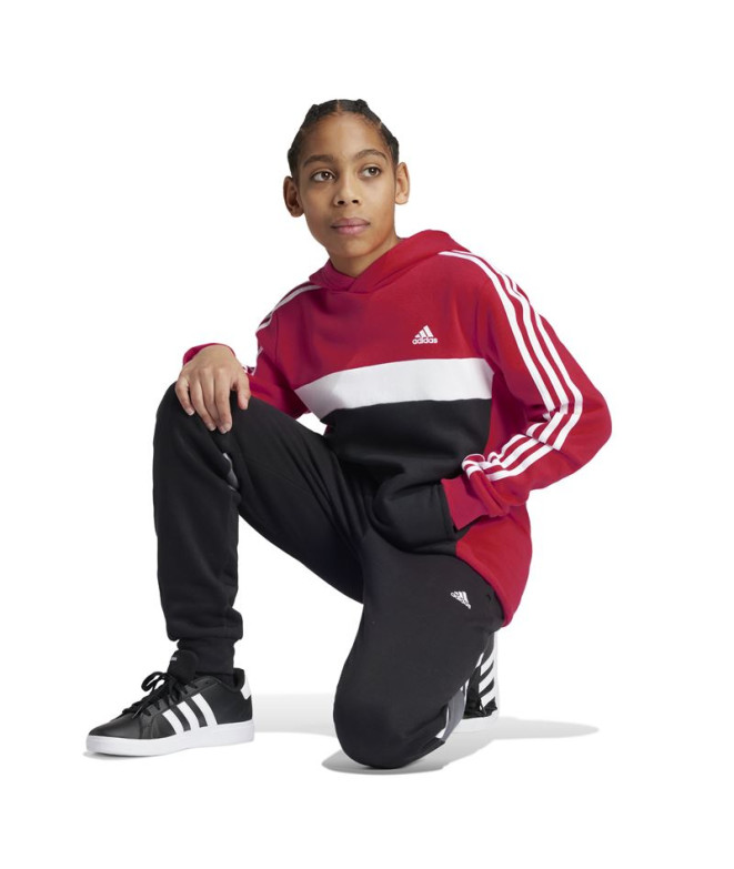 Sweat adidas 3Bandas Tib Fleece Hoodie Enfant...