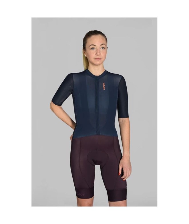 Maillot de Ciclismo Gsport Aero Lead Mujer