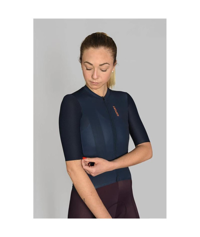 Maillot de Ciclismo Gsport Aero Lead Mujer