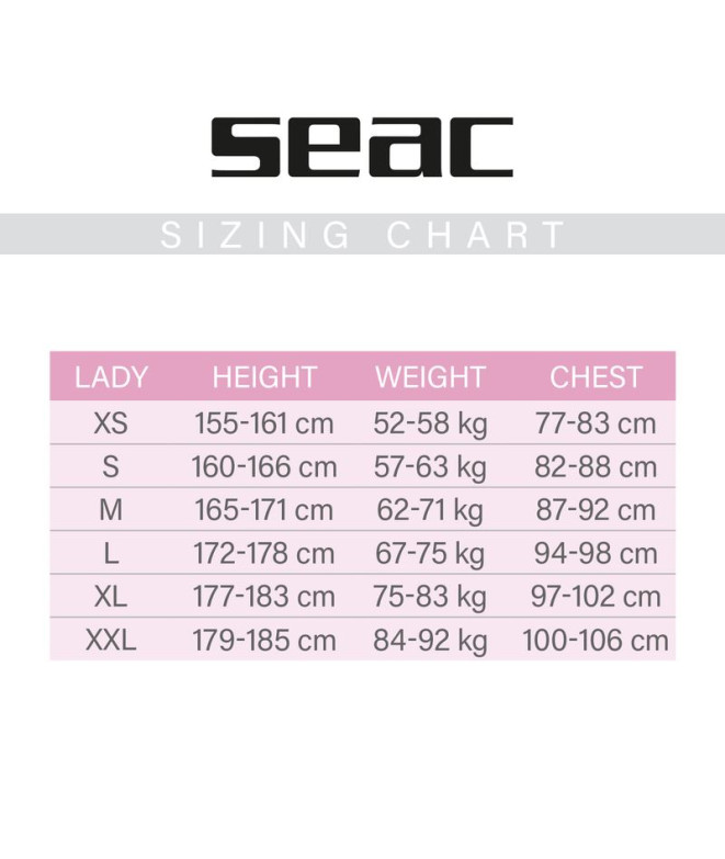 Neoprene Mulher Fato de mergulho Seac Shorty...