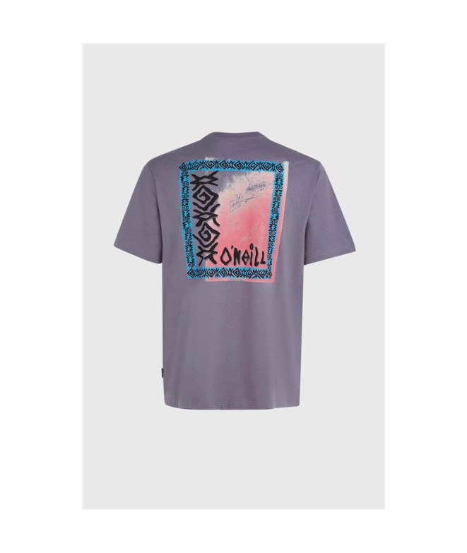 T-shirt O'neill Ka Framed Violet Homme