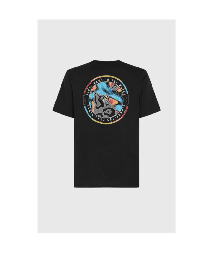 T-shirt O'neill Trvlr Back Print Noir Homme 2