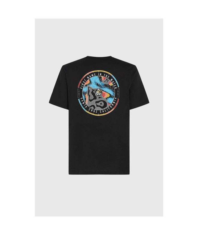 T-shirt O'neill Trvlr Back Print Noir Homme