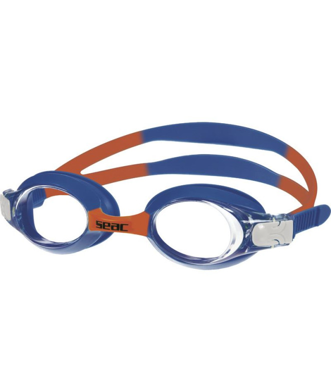 Óculos de proteção Seac Bubble azul/vermelho Piscina 