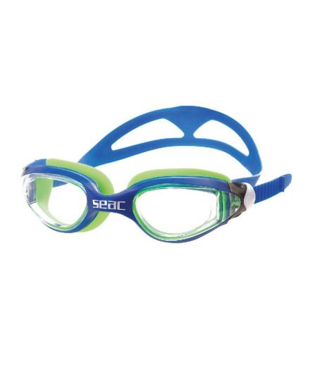 Piscine Lunettes de protection Seac Ritmo Jr Bleu/Vert Piscine Lunettes de protection Seac Ritmo Jr Bleu/Vert
