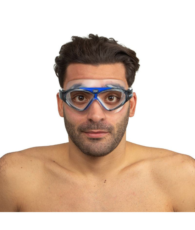 Piscina Óculos de proteção Seac Vision Hd Blue