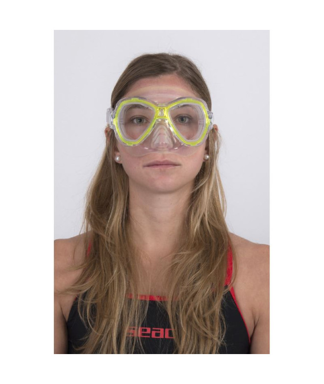 Máscara Seac Elba Amarela