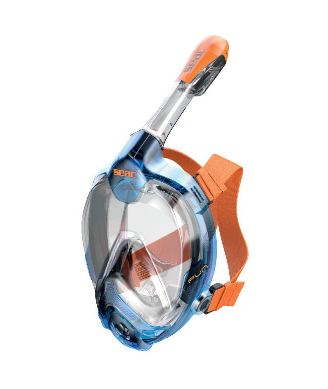 Máscara Granfacial Seac Fun Sport/Fu Blue/Orange