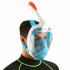 Máscara Seac Granfacial Magica Sport/Az Branco/Laranja