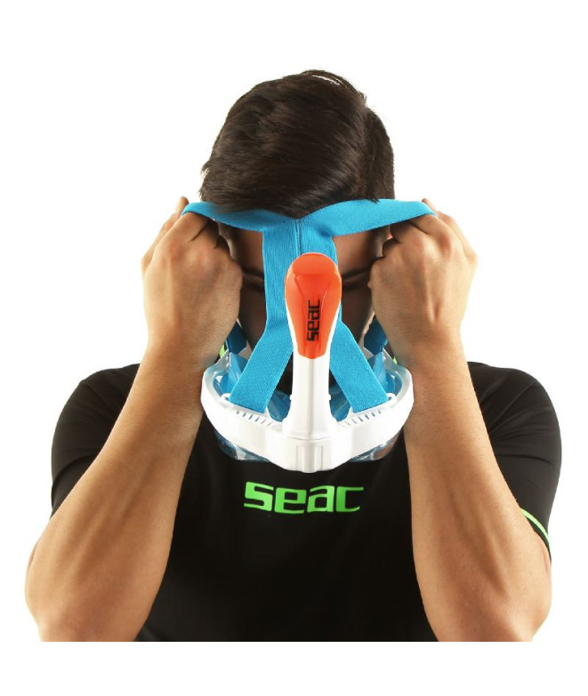 Seac Granfacial Magica Masque Sport/Fu Bleu/Orange