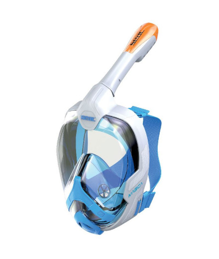 Máscara Seac Granfacial Magica Sport/Fu Azul/Laranja