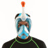 Máscara Seac Granfacial Magica Sport/Fu Azul/Laranja
