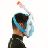 Máscara Seac Granfacial Magica Sport/Fu Azul/Laranja