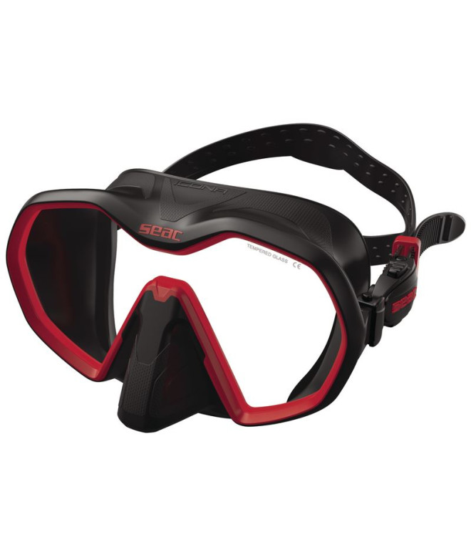 Lunettes Seac Icona S/Bl Black/Red