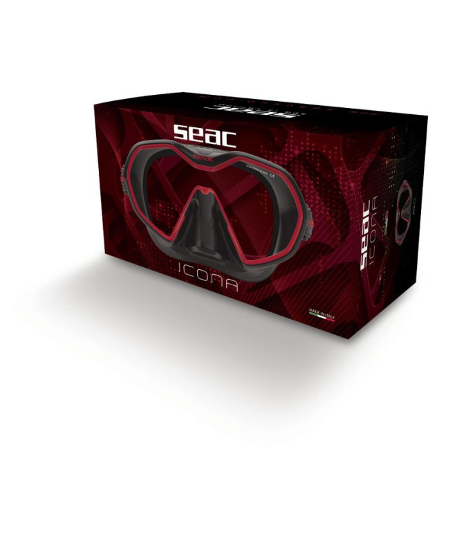 Lunettes Seac Icona S/Bl Black/Red