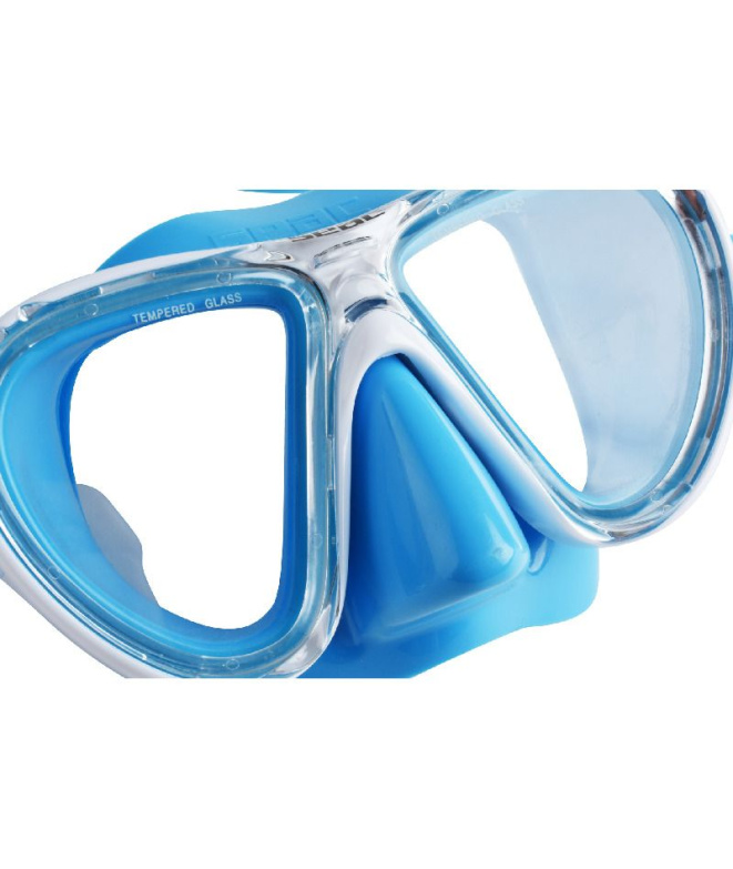 Máscara Seac Procida Azul Infantil