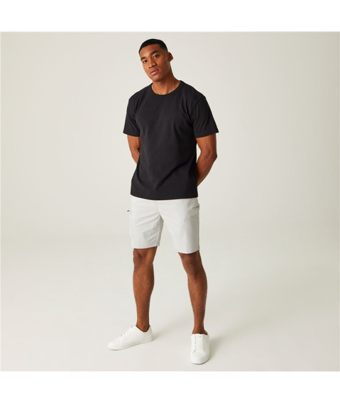 Calça de Montanha Regatta Dalry Homem Silver Gris