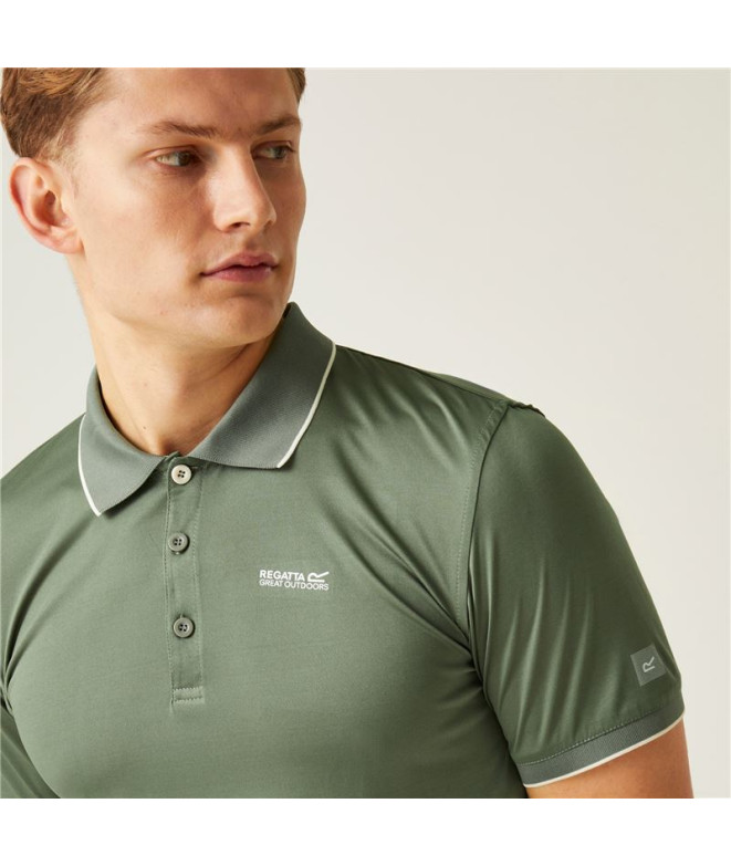 Polo de Montagne Regatta Remex II Homme Agave...
