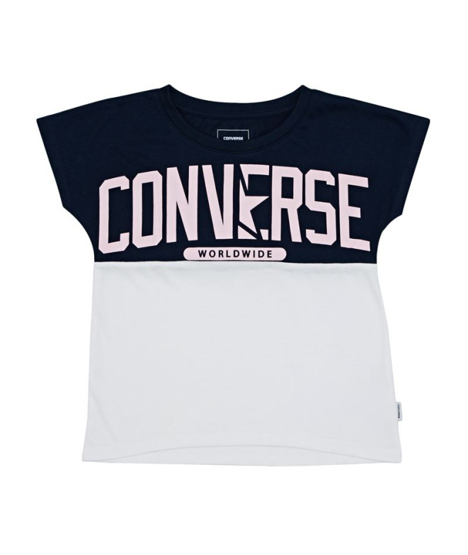 Camiseta Converse Worldwide Niña