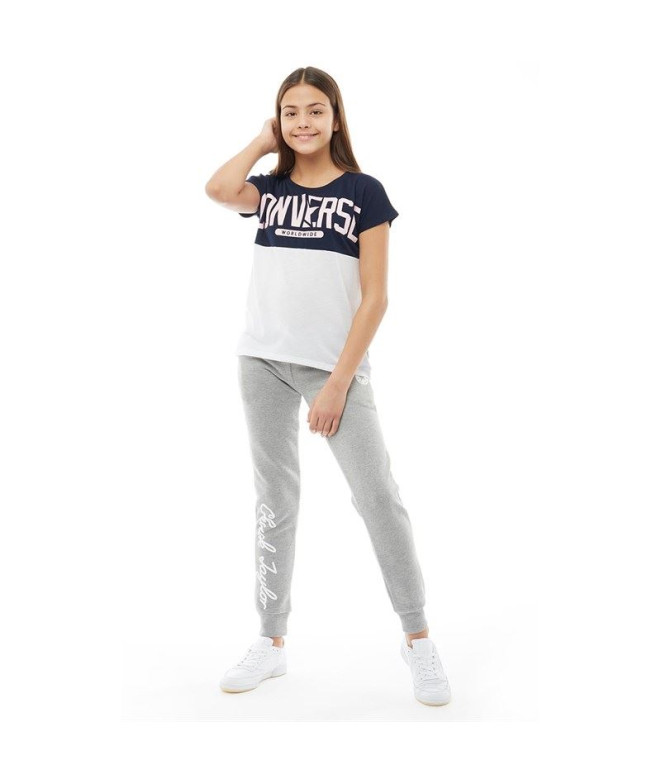 Camiseta Converse Worldwide Niña