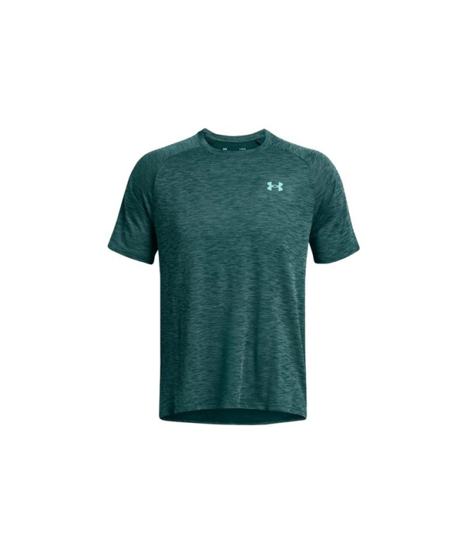 Camiseta Fitness Under Armour Homem por Tech Textured SS Blue