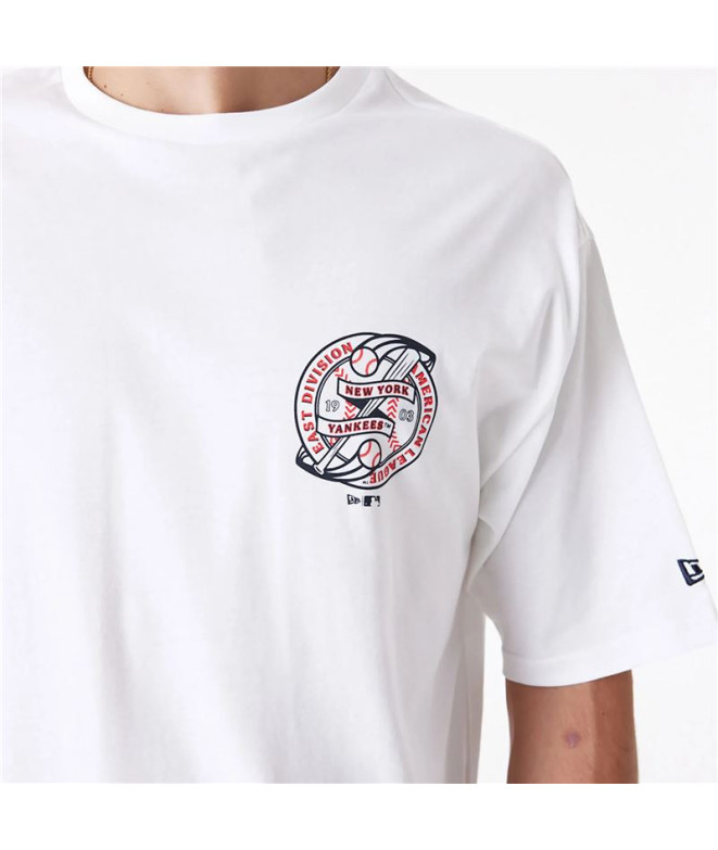 T-shirt New Era Baseball Graphique New York...