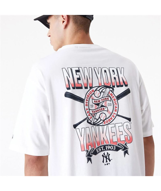 T-shirt New Era Baseball Graphique New York...