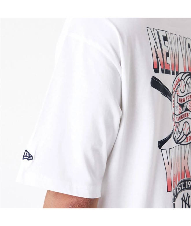 T-shirt New Era Baseball Graphique New York...