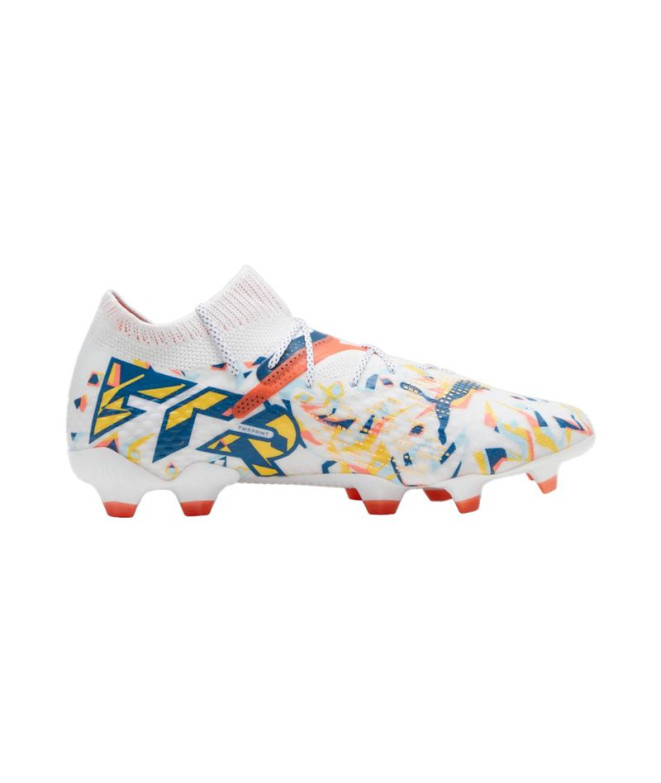 futebol Botas de Puma FUTURE 7 ULTIMATE Creativity FG/AG Branco