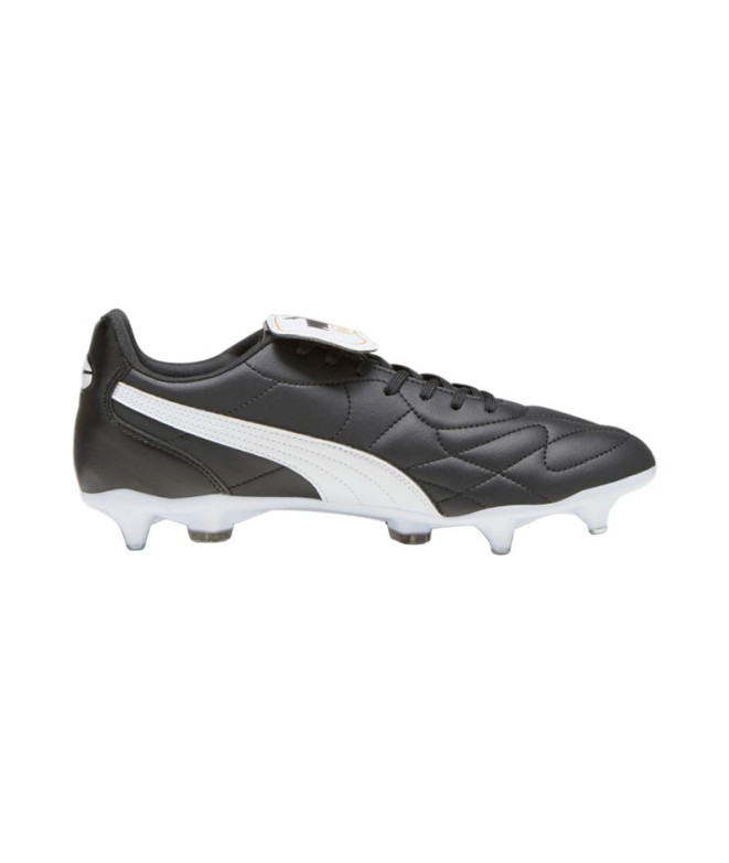 football Bottes Puma KING OP MxSG noir/blanc