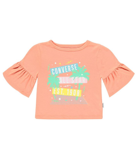 T-shirt Converse Ruffle Girl