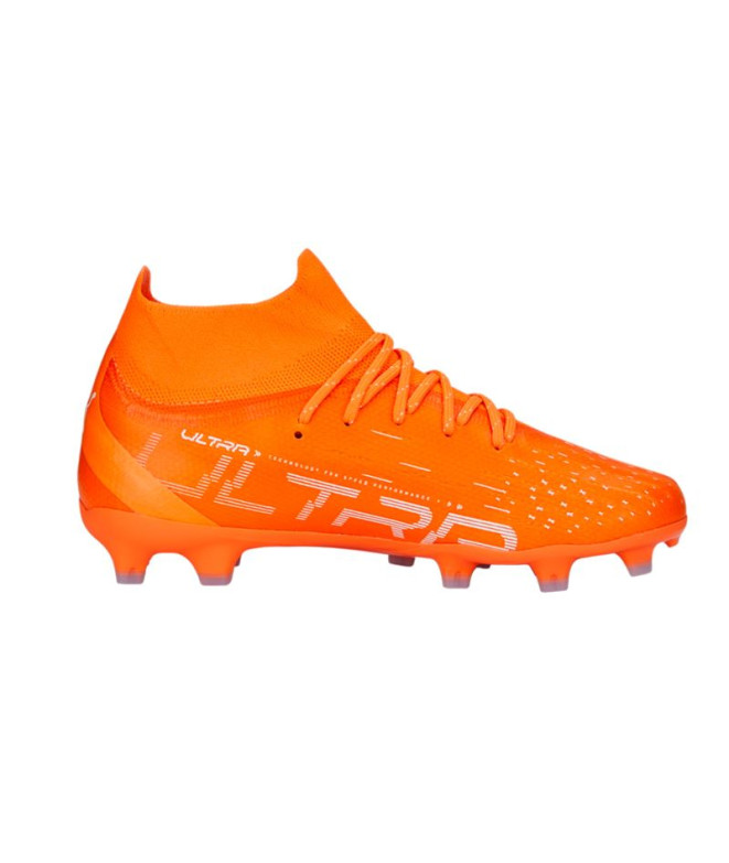 Futebol Menino Botas De Puma Ultra Pro Fg/Ag Ultra Laranja