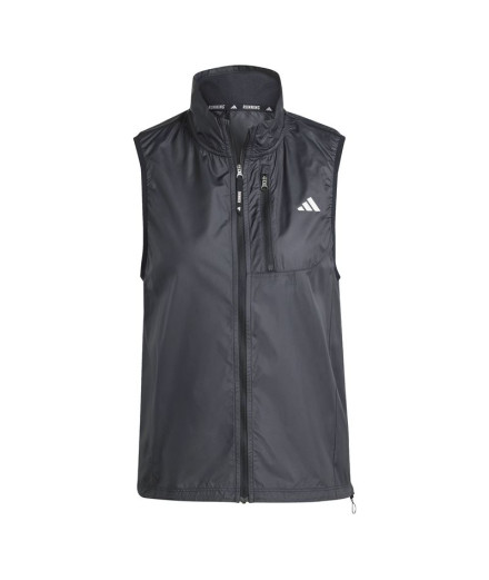 Colete de Running adidas Own the Run Mulher Preto