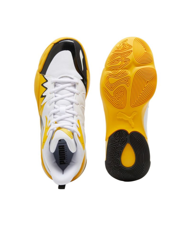 Chaussures de Basket-ball Puma Genetics Jaune Bleu