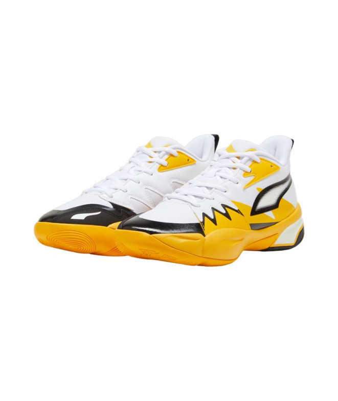 Chaussures de Basket-ball Puma Genetics Jaune Bleu
