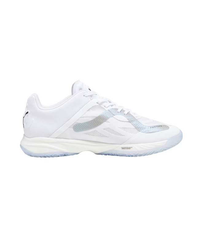 Chaussures handball puma Accelerate NITRO QD Blanc