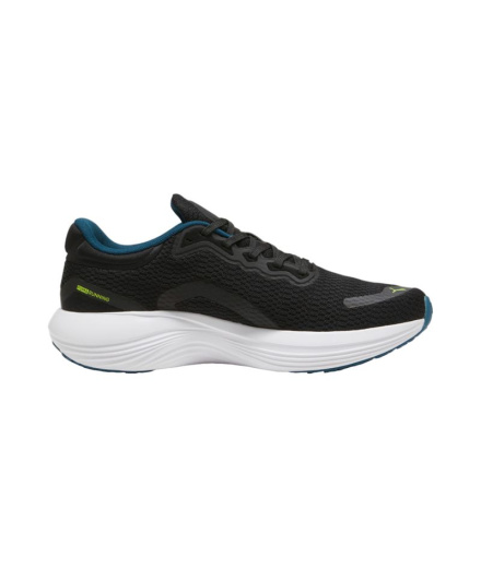 Zapatillas de Running Puma Scend Pro Negro/Amarillo Mujer