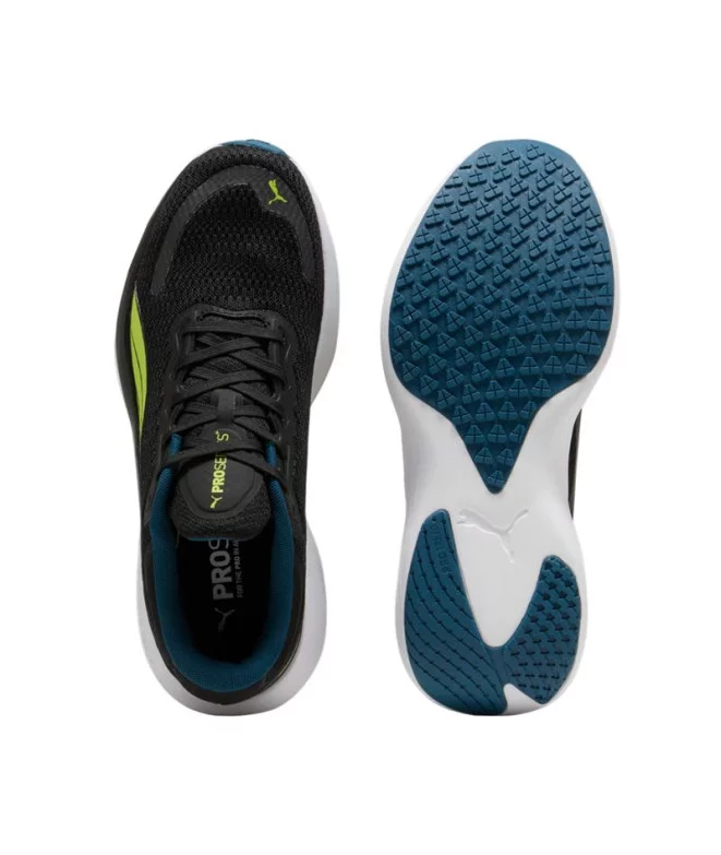 Chaussures Running de Puma Scend Pro Noir/Jaune...