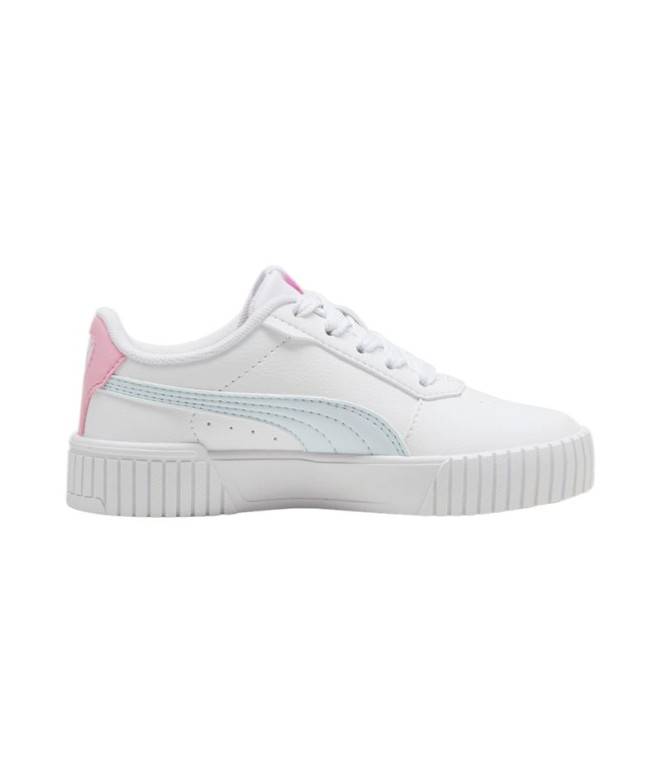 Chaussures Fille Puma Carina 2.0 Blanc