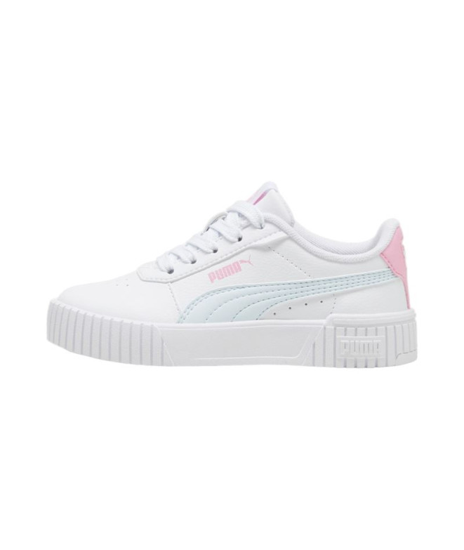 Chaussures Fille Puma Carina 2.0 Blanc