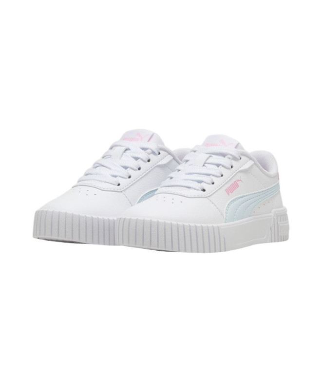 Chaussures Fille Puma Carina 2.0 Blanc