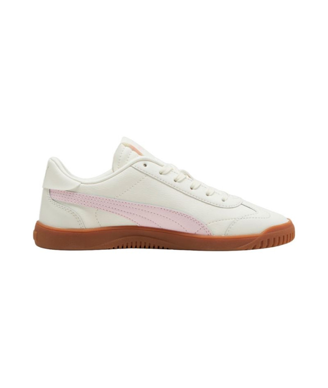 Sapatilhas Puma Club 5v5 Branco Rosa Mulher