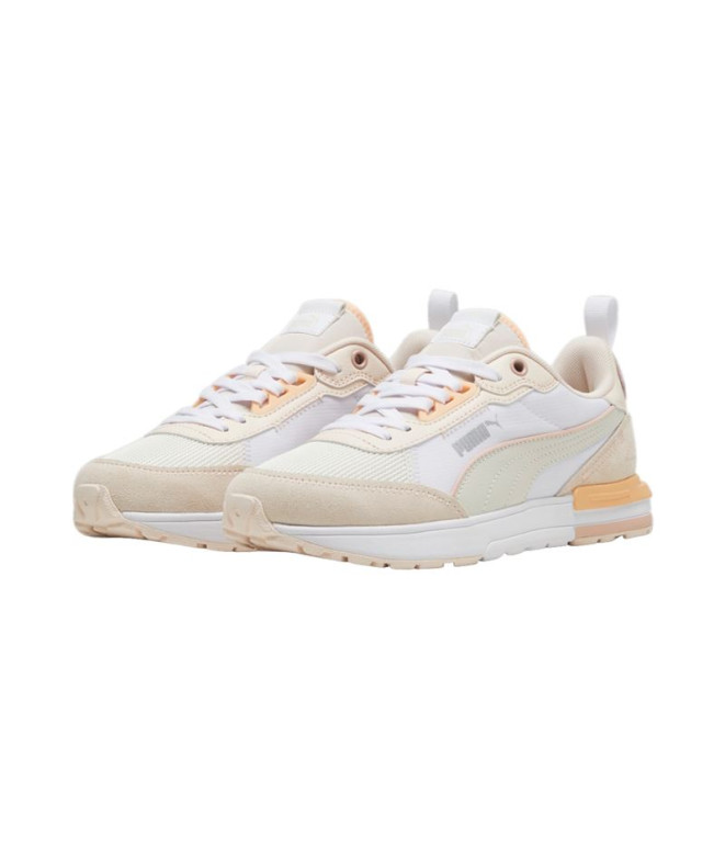 Chaussures Puma R22 Vapor Grey Pink Femme